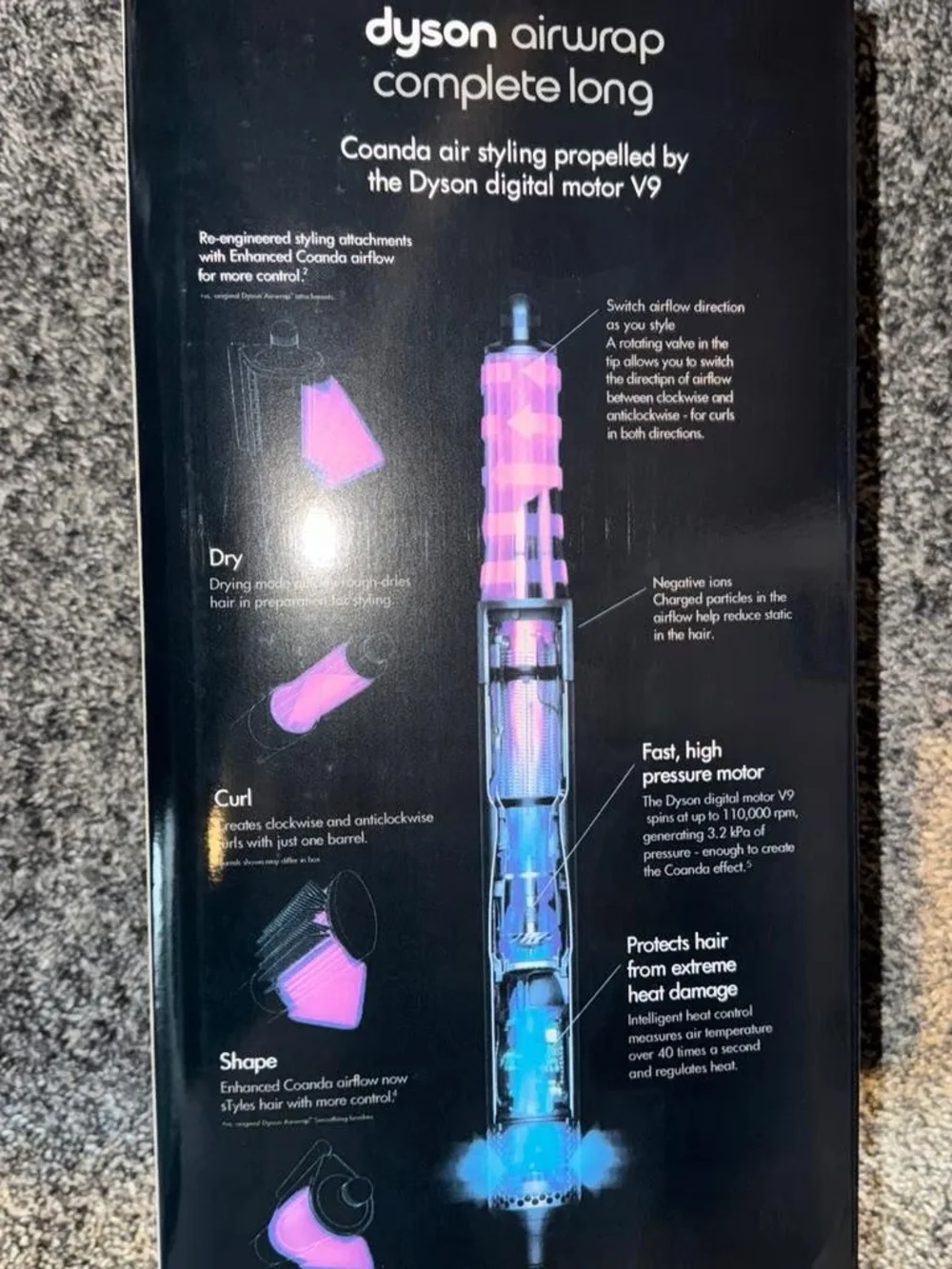 Dyson Airwap Limited Edition Ceramic Nickel/Copper Airwrap Multi-Styler